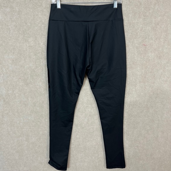 Killstar  Matte Vinyl Leggings With Studs And Gothic Cross‎ Inset Size M - Picture 3 of 7